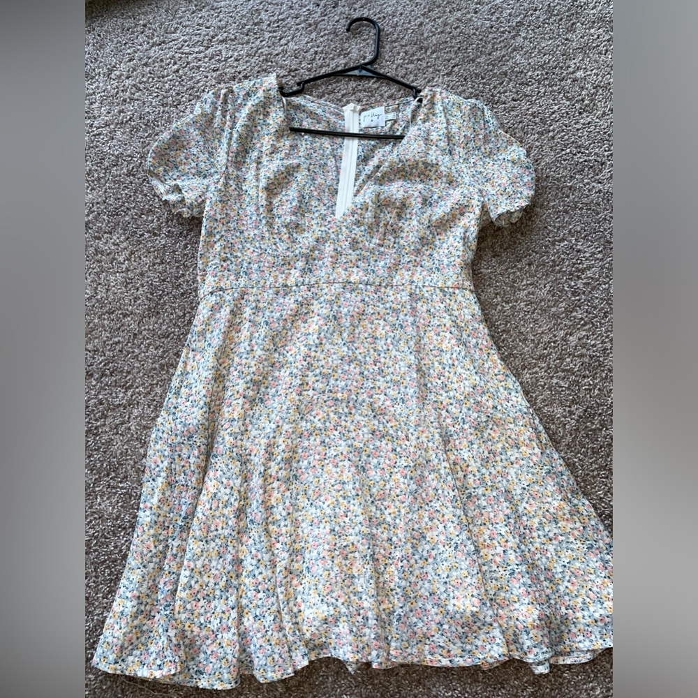 Size 10 pastel floral princess Polly dress